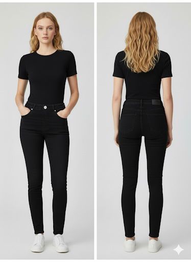 Jeans Clásico Negro
