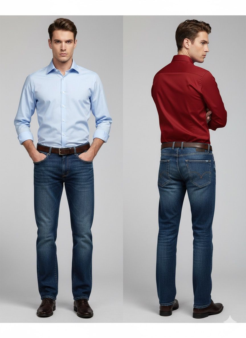 Jeans Clásicos Hombre