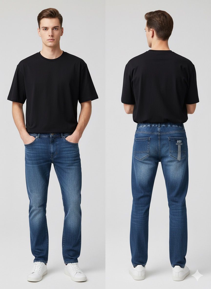 Jeans estampados hombre